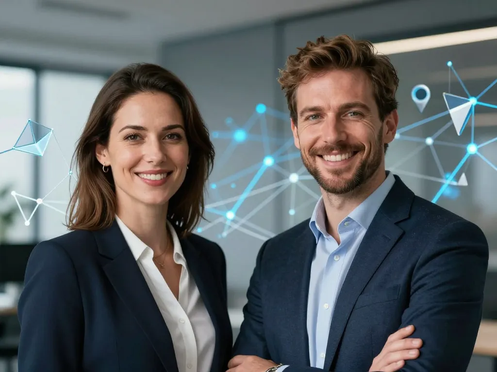 Fond abstrait digital